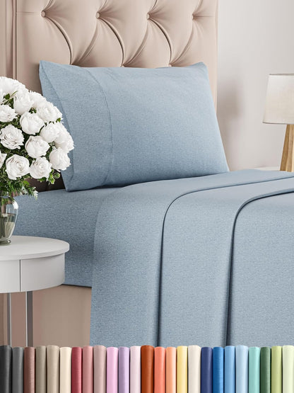 Queen Size 4 Piece Sheet Set - Comfy Breathable & Cooling Bed Sheets Set - Hotel Luxury Bedding for Women, Men, Kids, Teens, Boys & Girls - Deep Pockets, Ultra-Soft, Wrinkle Free - Oeko-Tex - Khaki